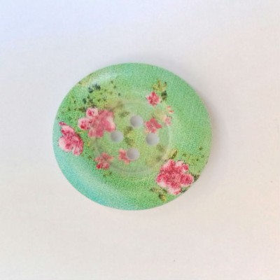 DRVENO DUGME 3cm, S-11